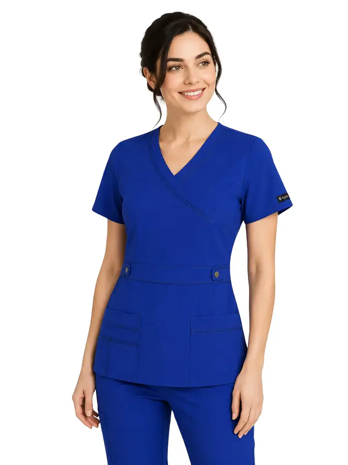 Blusa Medica Rey Royal Modelo Cargo Poplin 2