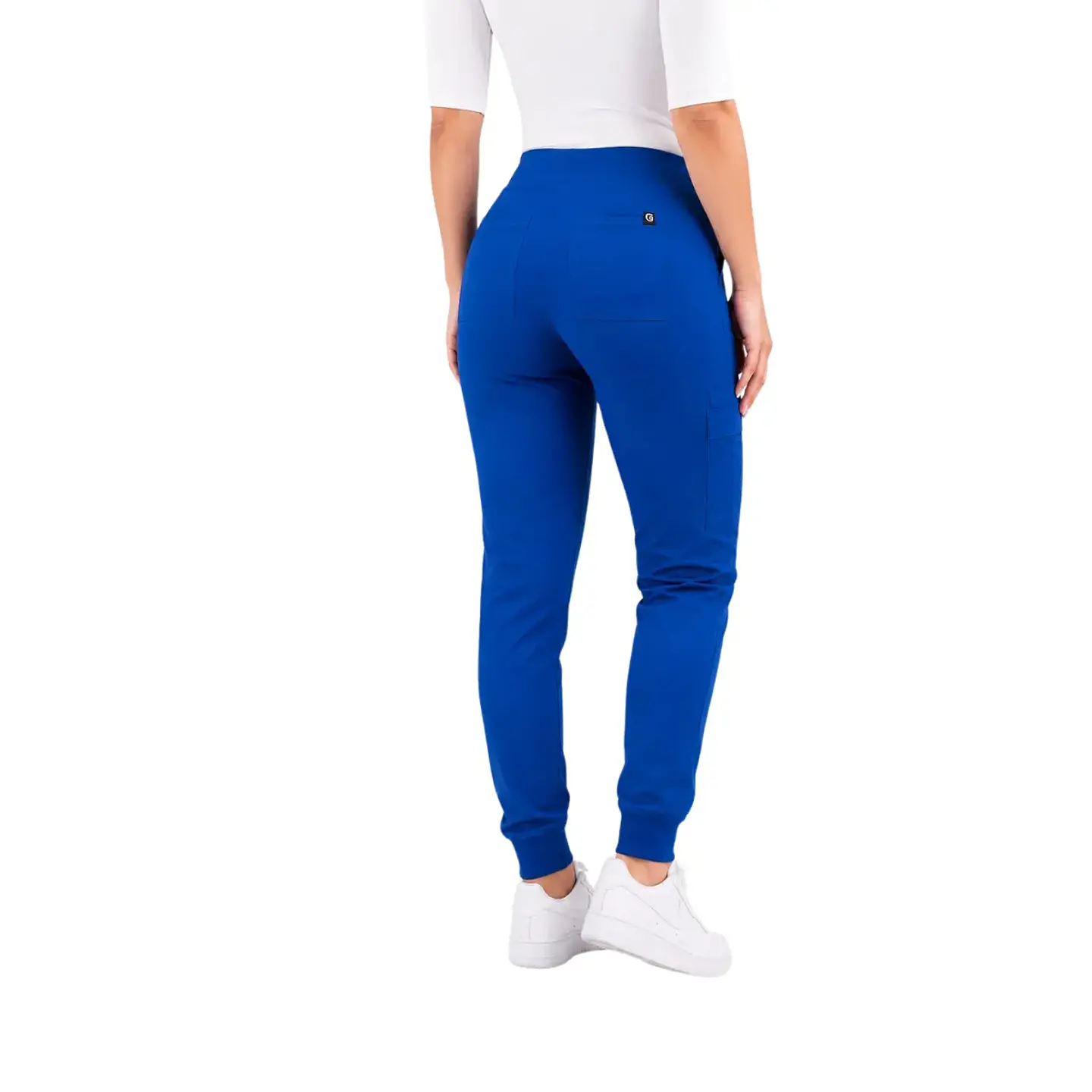 Conjunto Clínico Hana Azul Rey para Mujer | Blusa Hana + Pantalón Jogger - Línea Aesthetic 6