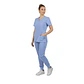 Conjunto Clínico Celeste Ceil Blue con Jogger Aesthetic | Égida - Miniatura 6