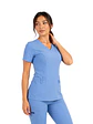Conjunto Clínico Celeste Ceil Blue con Jogger Aesthetic | Égida - Miniatura 3