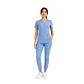 Conjunto Clínico Celeste Ceil Blue con Jogger Aesthetic | Égida - Miniatura 1