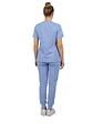 Conjunto Clínico Celeste Ceil Blue con Jogger Aesthetic | Égida - Miniatura 5