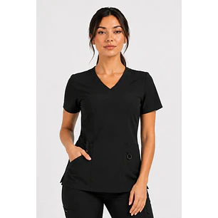 Blusa Clínica Modelo HANA Negro 