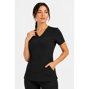 Conjunto Clinico Negro Blusa Hana + Pantalon Jogger 
