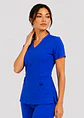 Blusa Clínica Modelo HANA Azul Rey - Miniatura 2
