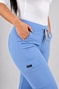 Conjunto Clínico Celeste Ceil Blue con Jogger Aesthetic | Égida - Miniatura 8