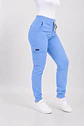 Conjunto Clínico Celeste Ceil Blue con Jogger Aesthetic | Égida - Miniatura 10