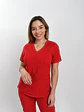 Blusa Clínica Rojo – Modelo Venus - Miniatura 5