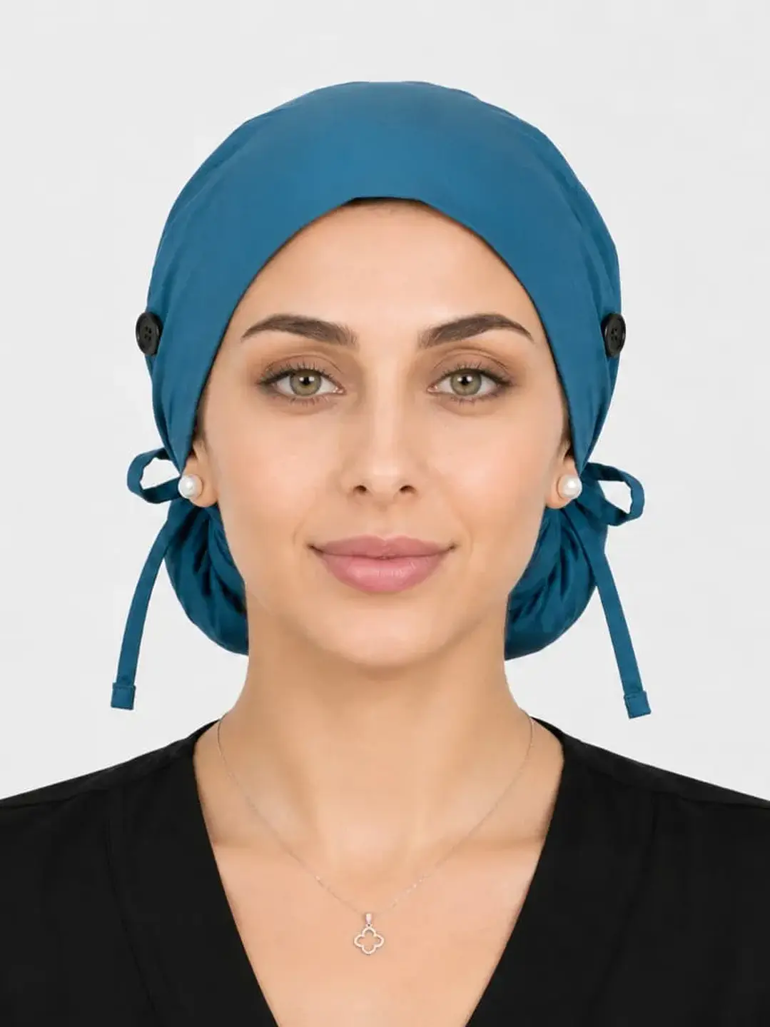 Gorro Quirúrgico Verde Petroleo - Uniformes clínicos Égida Chile