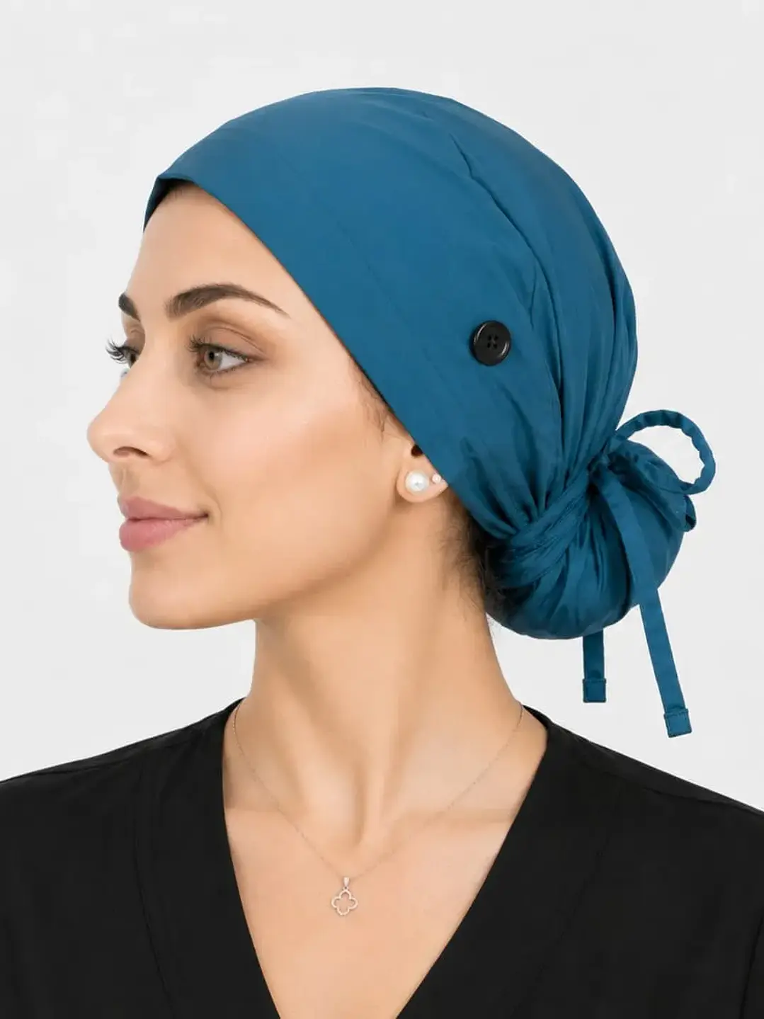 Gorro Quirúrgico Verde Petroleo - Uniformes clínicos Égida Chile