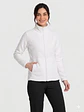 Chaquetilla de Micropolar Clínico Premium Mujer – Blanco - Miniatura 1