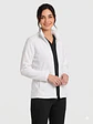 Chaquetilla de Micropolar Clínico Premium Mujer – Blanco - Miniatura 3