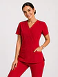 Blusa Clínica Rojo – Modelo Venus - Miniatura 3