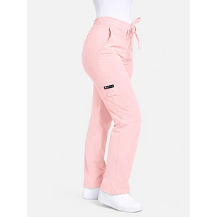 Pantalon Modelo Cargo Elasticado Antifluido Damasco