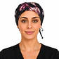 Gorro Clínico con Botones para Mascarilla - Camuflaje Pixelado Colores - Miniatura 3