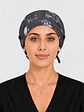 Gorro Clínico con Botones para Mascarilla - Camuflaje Gris Oscuro - Miniatura 3