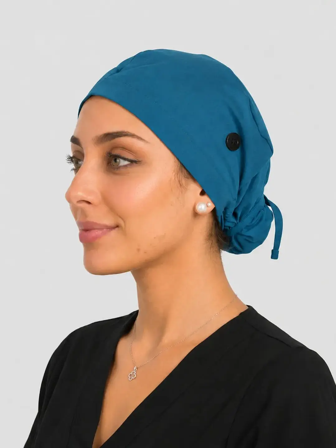 Gorro Quirúrgico Verde Petroleo - Uniformes clínicos Égida Chile