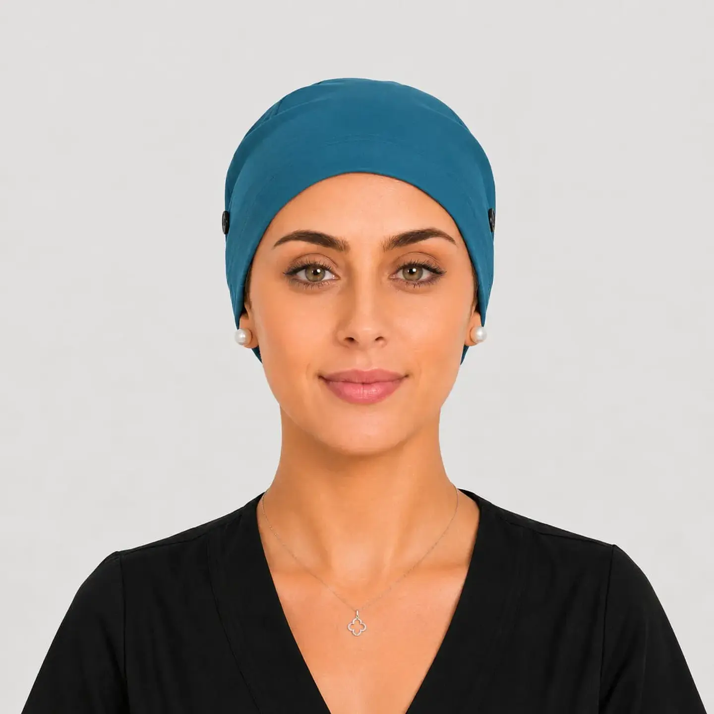 Gorro Quirúrgico Verde Petroleo 2