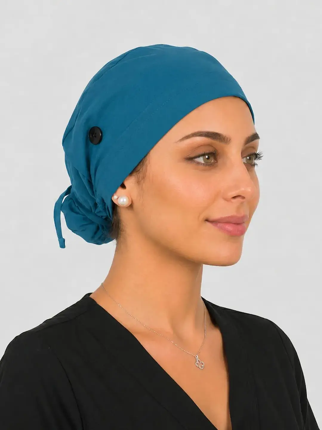 Gorro Quirúrgico Verde Petroleo - Uniformes clínicos Égida Chile