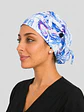 Gorro Clínico con Botones para Mascarilla - Diseño arcoiris - Miniatura 1