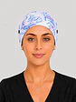 Gorro Clínico con Botones para Mascarilla - Diseño arcoiris - Miniatura 3