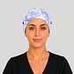 Gorro Clínico con Botones para Mascarilla - Diseño arcoiris - Miniatura 3