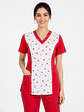 Blusa Roja Estampado Ositos Pediatria - Miniatura 1