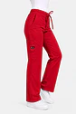 Pantalón Clínico Cargo Rojo con Bolsillos - Fabricación Nacional - Miniatura 2