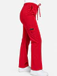 Pantalón Clínico Cargo Rojo con Bolsillos - Fabricación Nacional - Miniatura 3