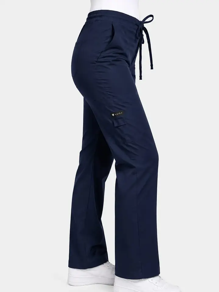 Pantalón Clínico Cargo Azul Marino 2
