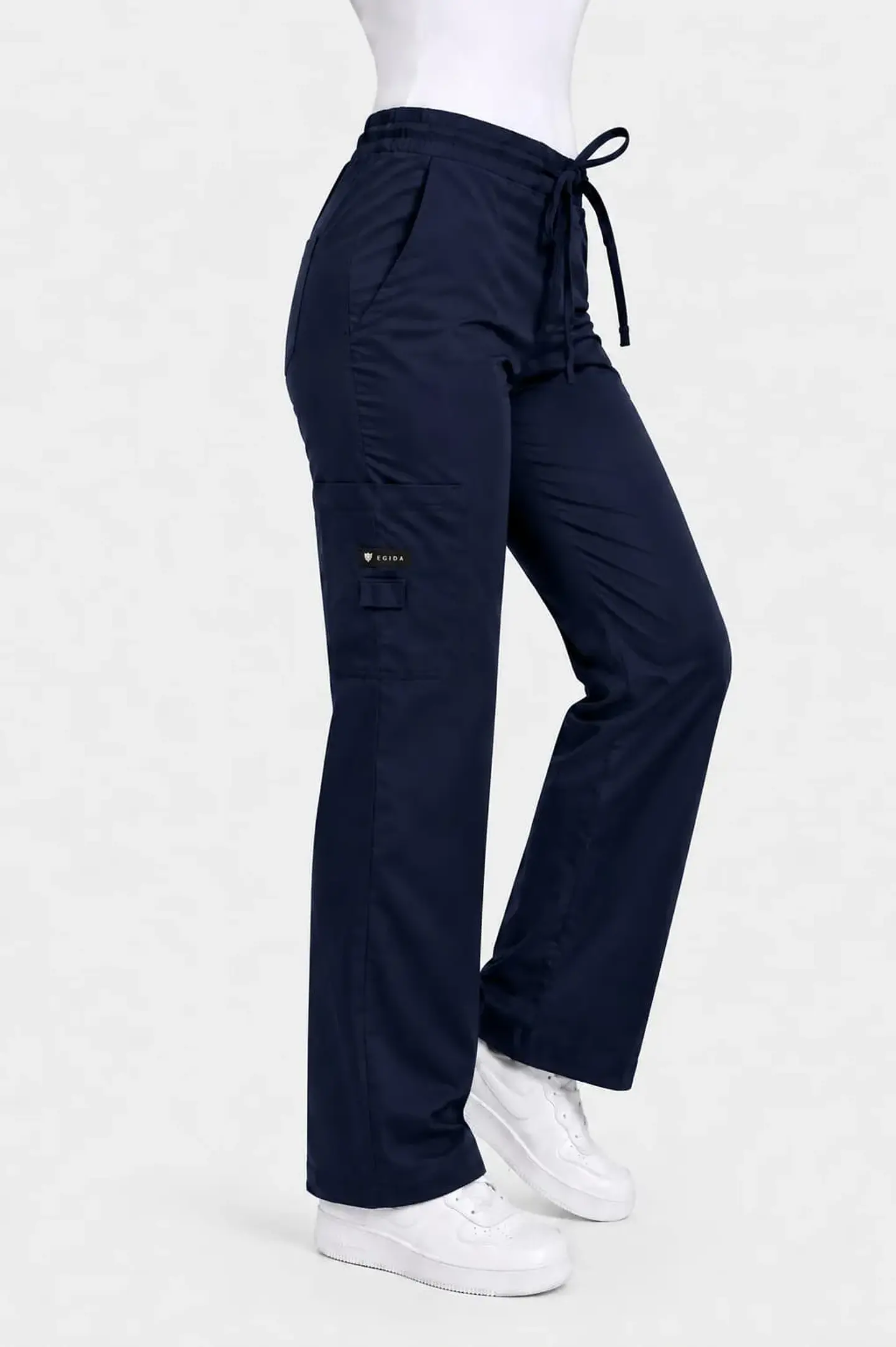 Pantalón Clínico Cargo Azul Marino 3