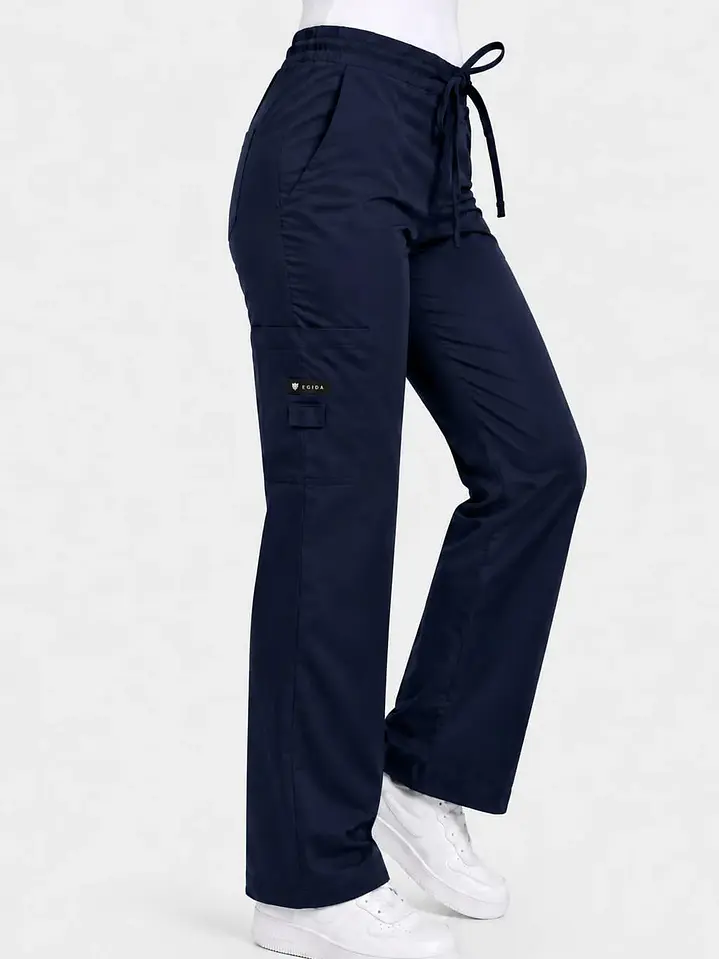 Pantalón Clínico Cargo Azul Marino 3