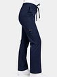 Pantalon Modelo Cargo Elasticado Antifluido Azul Marino - Miniatura 5