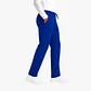 Pantalón Clínico Cargo Azul Rey Hombre Antifluido - Miniatura 2