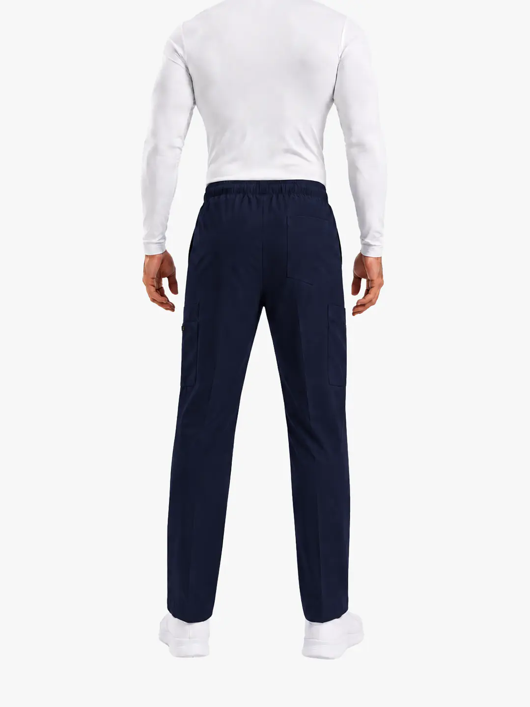 Pantalón Clínico Cargo Azul Rey Hombre Antifluido - Uniformes clínicos Égida Chile