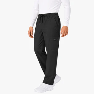 Pantalón Clínico Cargo Gris Hombre Antifluido