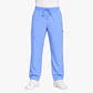 Pantalón Clínico Cargo Celeste Hombre Antifluido - Miniatura 3