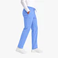Pantalón Clínico Cargo Celeste Hombre Antifluido - Miniatura 2