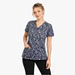 Blusa Clínica Estampada Nébula Gris Premium Egida - Miniatura 2