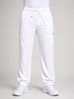 Pantalón Clínico Cargo Blanco Hombre Premium  - Miniatura 3