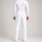 Pantalón Clínico Cargo Blanco Hombre Premium  - Miniatura 4