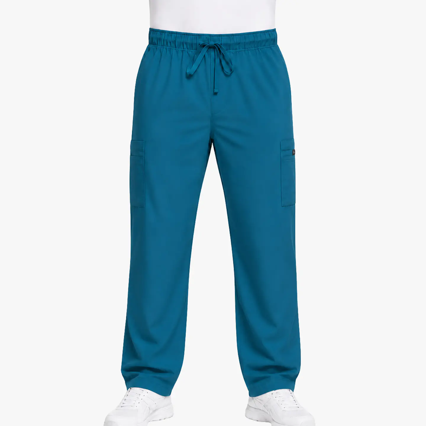 Pantalón Clínico Cargo Verde petróleo Hombre Premium  3