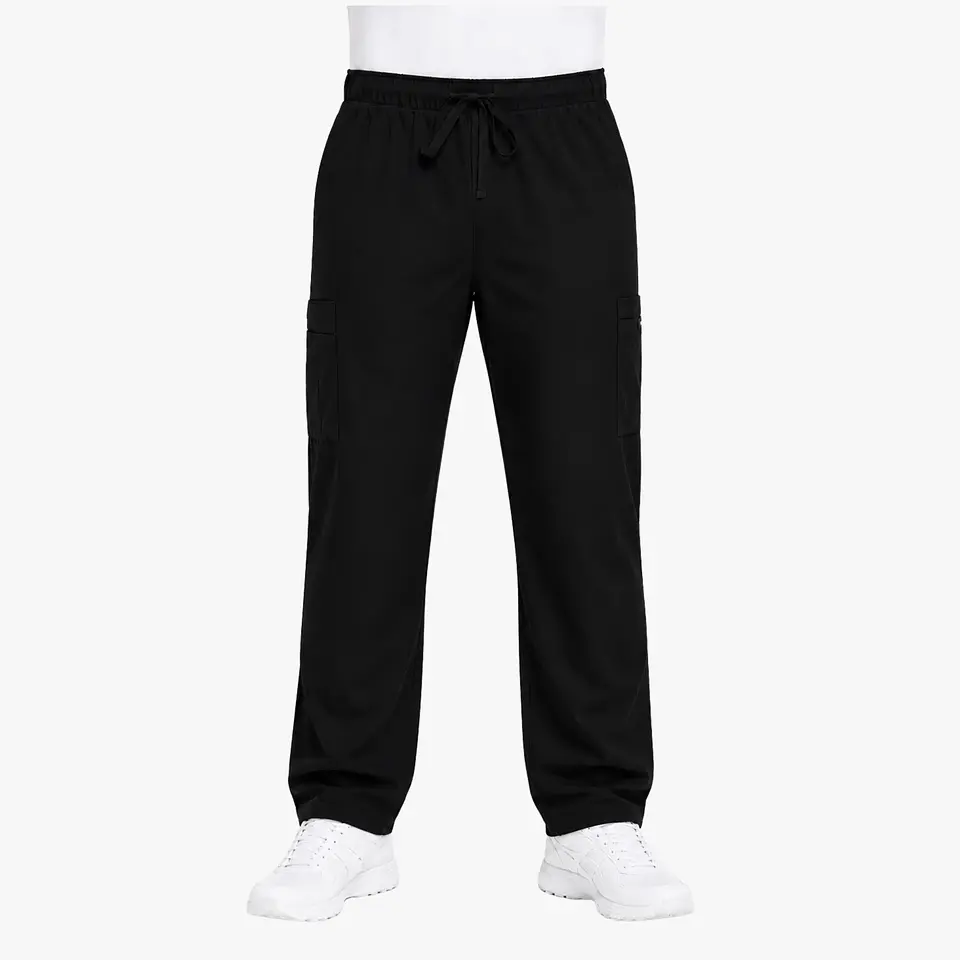 Pantalón Clínico Cargo Negro Flex Medcomfor 3