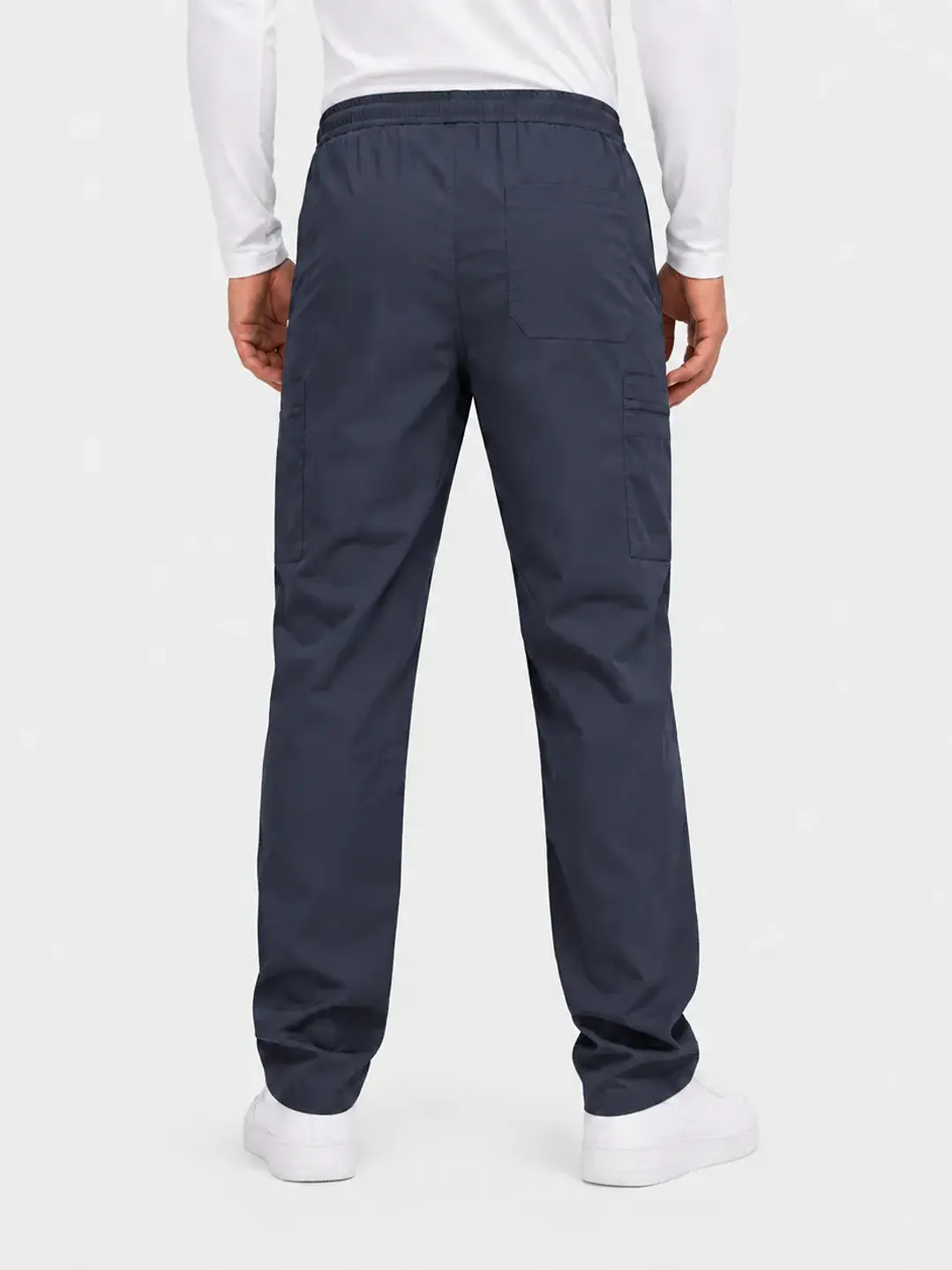 Pantalón Clínico Cargo Poplin Gris Hombre - Uniformes clínicos Égida Chile