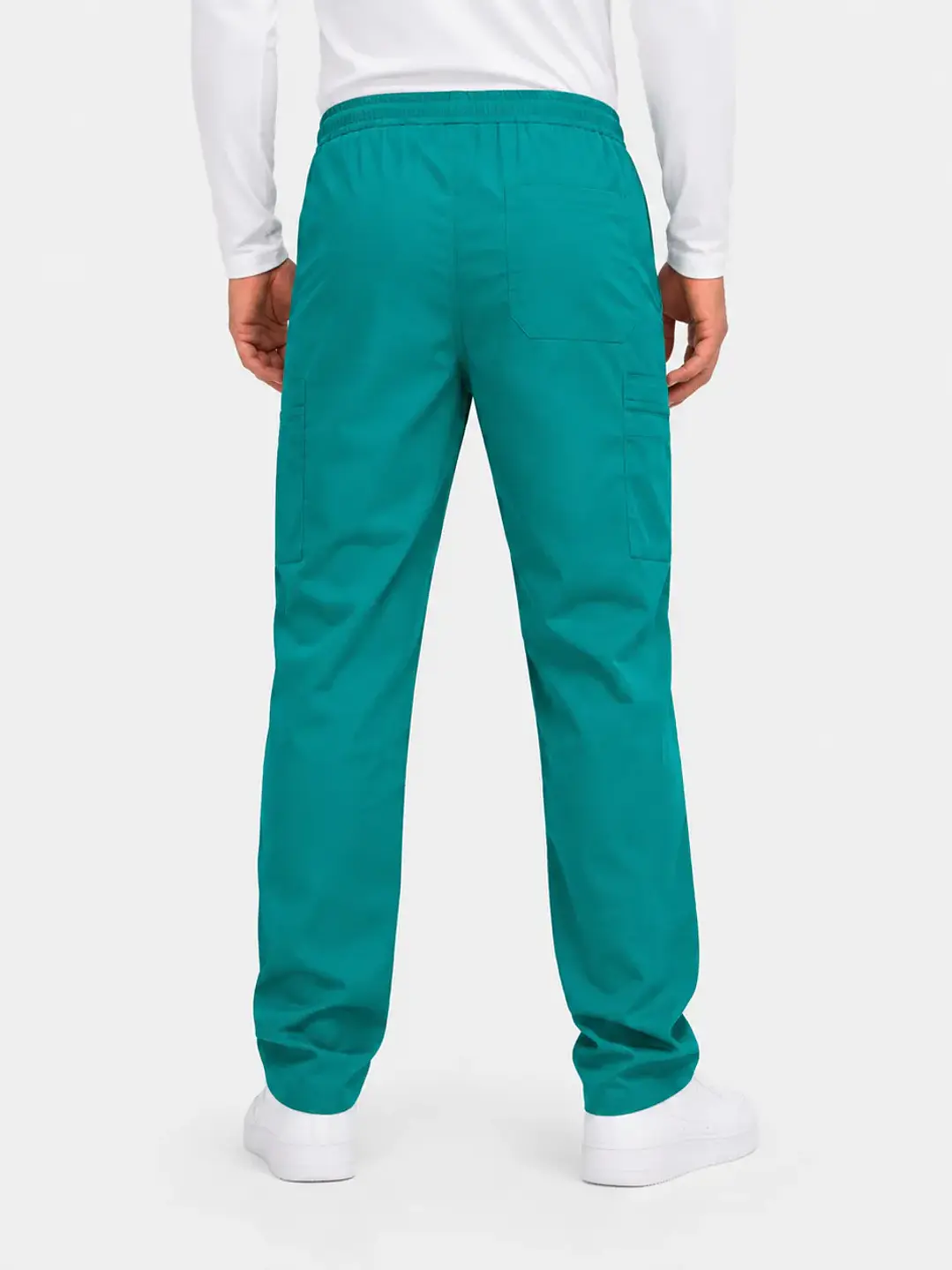 Pantalón Clínico Cargo Poplin Verde Quirúrgico Hombre - Uniformes clínicos Égida Chile