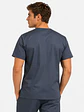Polera Clínica Cargo Hombre Poplin Gris - Miniatura 3
