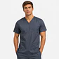 Polera Clínica Cargo Hombre Poplin Gris - Miniatura 1