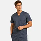 Polera Clínica Cargo Hombre Poplin Gris - Miniatura 2