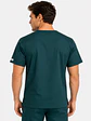 Polera Clínica Cargo Hombre Poplin  Verde Botella - Miniatura 3