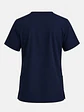 Polera Médica Cargo Hombre Cuello en V Antifluido Azul Marino | Egida - Miniatura 4